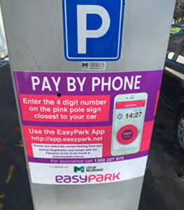 Easy Park parking machine